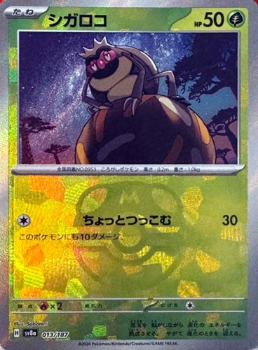 Pokemon Rellor - 013/187 sv8a Terastral Festival Ex [MASTER BALL REVERSE HOLO]