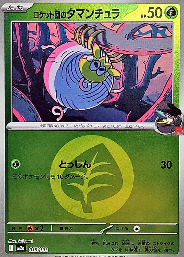 Team Rocket's Tarountula  015/193 M2A