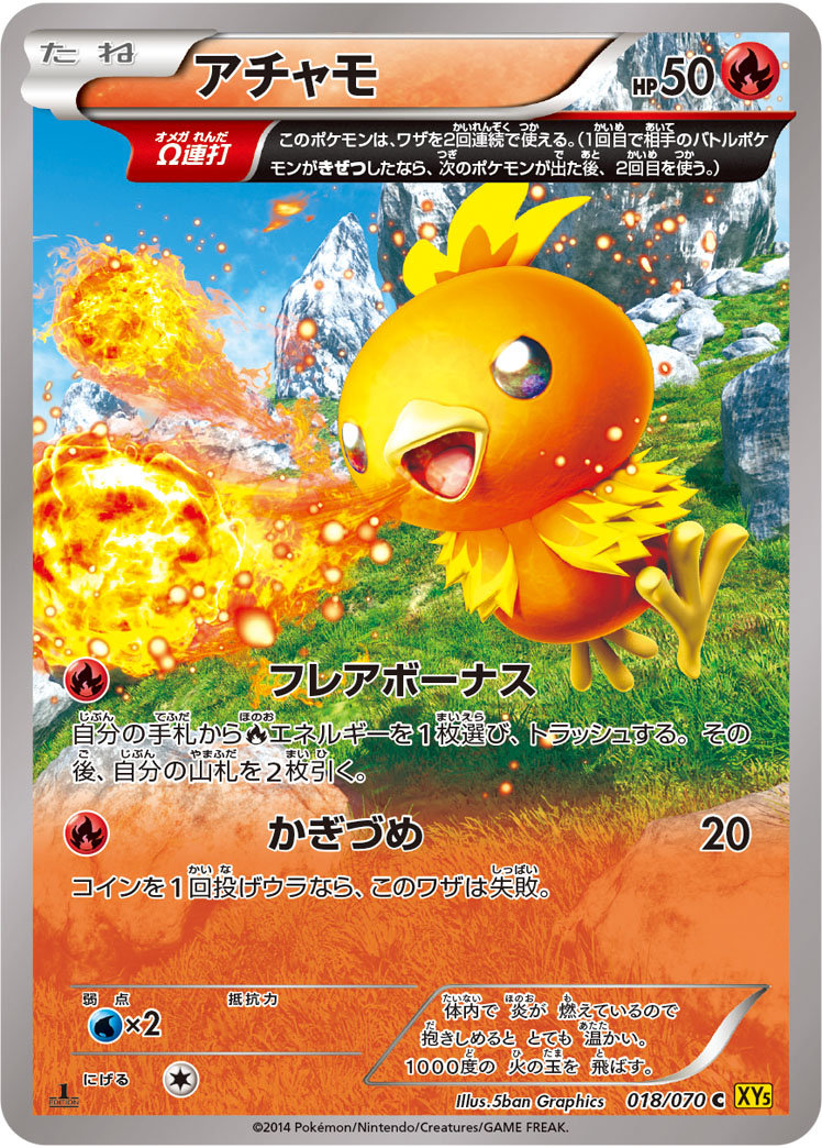 Torchic C 018/070 XY5Y