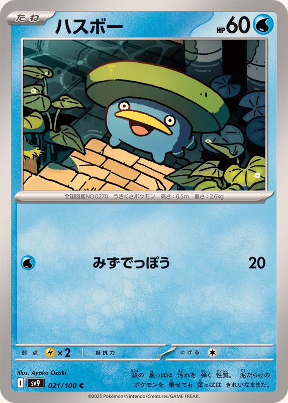 Pokemon Lotad C 021/100 sv9 Battle Partners