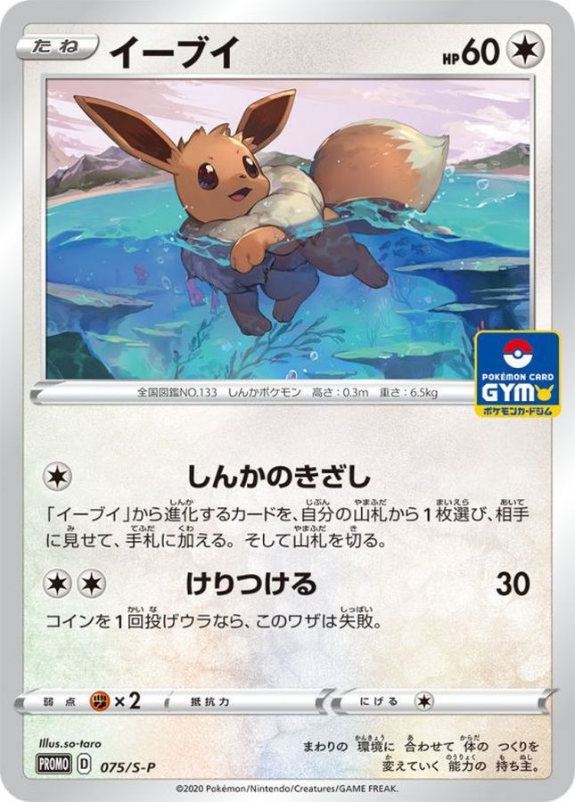 Pokemon Eevee P 075/S-P promo Promo