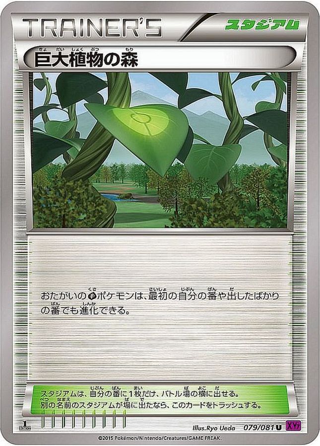 Forest of Giant Plants U 079/081 XY7