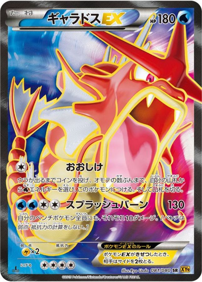 Gyarados EX SR 081/080 XY9