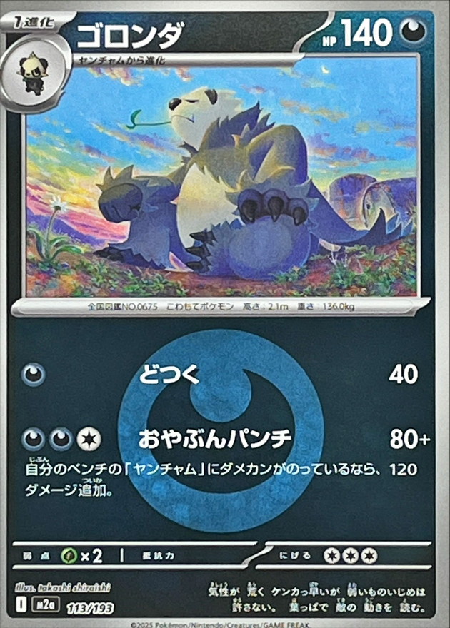 Pangoro  113/193 M2A