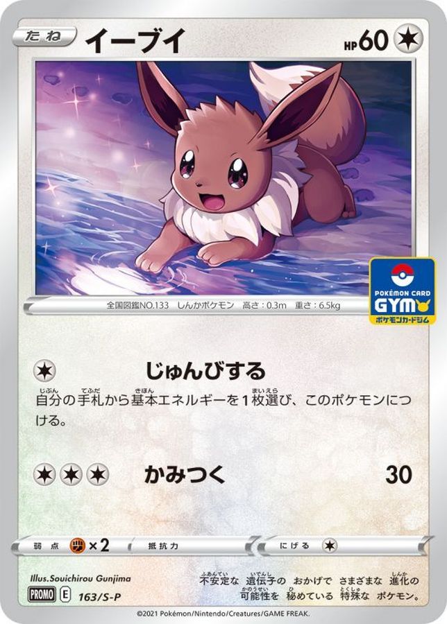 Pokemon Eevee P 163/S-P promo Promo