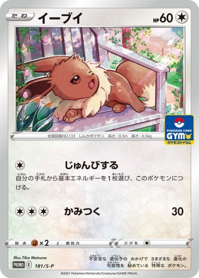 Pokemon Eevee P 181/S-P promo Promo