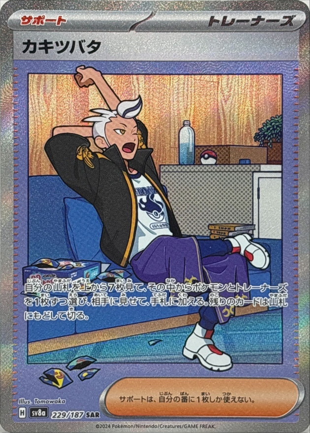 Pokemon Drayton SAR 229/187 sv8a Terastral Festival Ex