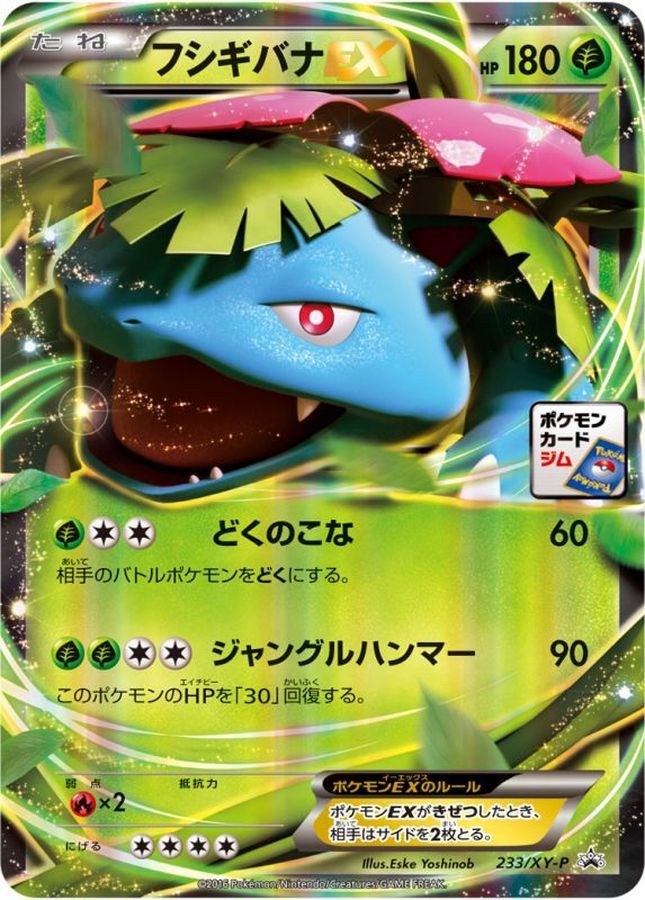 Pokemon Venusaur EX P 233/XY-P promo Promo