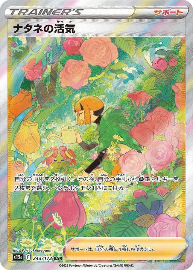 Pokemon Gardenia's Vigor SAR 243/172 s12a Vstar Universe