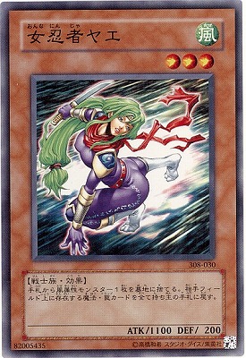 Yugioh 308-030 Lady Ninja Yae | Normal