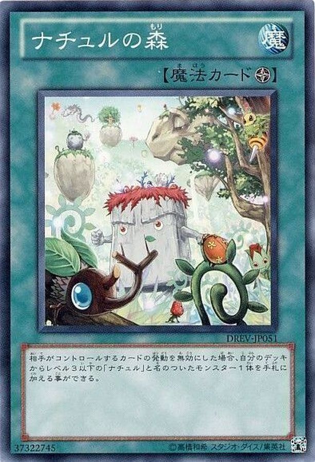 Yugioh DREV-JP051 Naturia Forest | Normal
