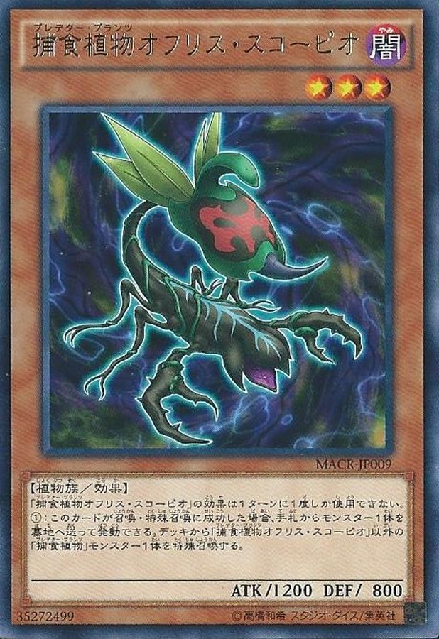 Yugioh MACR-JP009 Predaplant Ophrys Scorpio | Rare