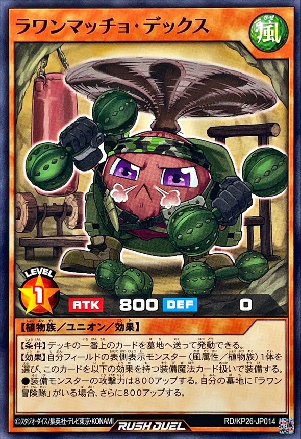 Yugioh RD/KP26-JP014 Lauan Macho Dex | Normal