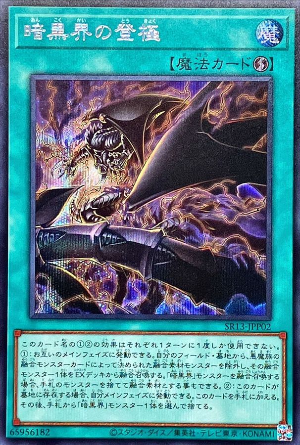Yugioh SR13-JPP02 Dark World Accession | Secret
