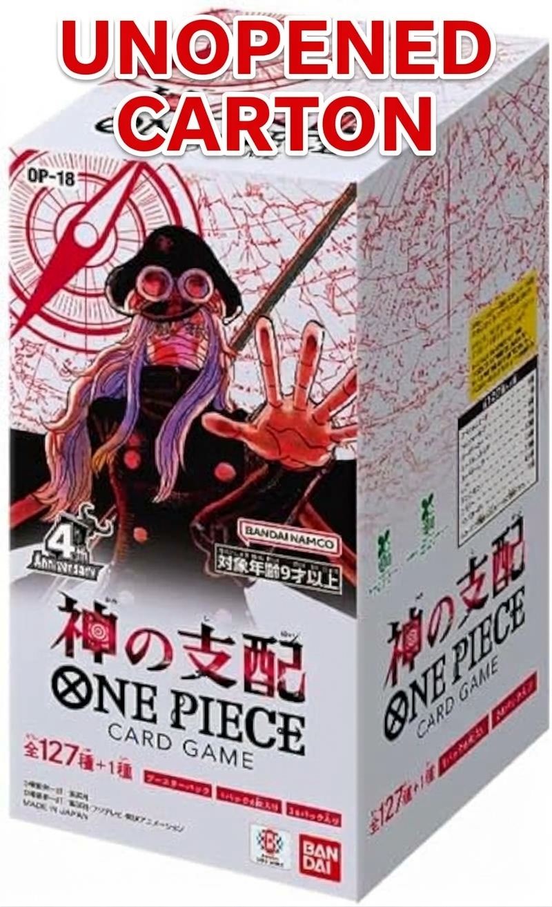 ONE PIECE OP-18 Unopened carton