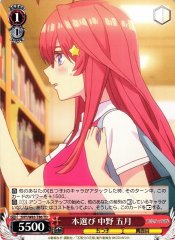 Weiss Schwarz 5HY/W83-T86 Itsuki Nakano Selecting a Book TD The Quintessential Quintuplets