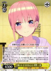 Weiss Schwarz 5HY/W90-013 Ichika Nakano Something She Can Do as Big Sis U The Quintessential Quintuplets