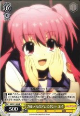 Weiss Schwarz AB/W11-003 Yui Assistant of GirlDeMo R Angel Beats!