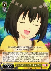 Weiss Schwarz BFR/S78-016 Maple Unbalanced U BOFURI: I Don't Want to Get Hurt, so I'll Max Out My Defense.