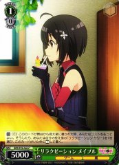Weiss Schwarz BFR/S78-048 Maple Relaxation C BOFURI: I Don't Want to Get Hurt, so I'll Max Out My Defense.