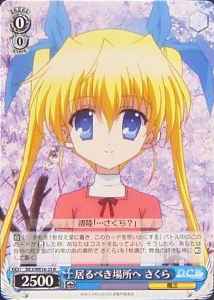 Weiss Schwarz DC3/WE16-25 Sakura to the Place We Belong R Da Capo & Dal Segno
