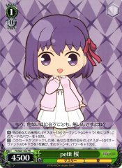 Weiss Schwarz FS/S64-102 Petit Sakura PR Fate/stay night