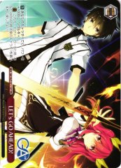 Weiss Schwarz GA18/S131-137 LET s GO AHEAD PR GA Bunko