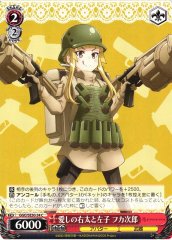 Weiss Schwarz GGO/SE50-34 Fukaziroh Beloved Migita and Hidariko C SAO Alternative Gun Gale Online