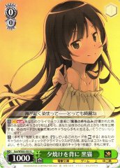 Weiss Schwarz GOI/WS02-053 Kuroneko With Twilight Sun in the Background U Dengeki Bunko