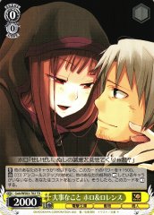 Weiss Schwarz GOK/WS02-T02 Holo Lawrence Something Important TD Dengeki Bunko