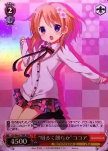 Weiss Schwarz GU/W44-T08R Bright And Lively Cocoa RRR Is the Order a Rabbit?