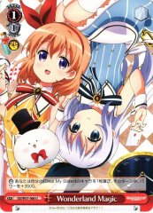 Weiss Schwarz GU/W57-066 Wonderland Magic U Is the Order a Rabbit?
