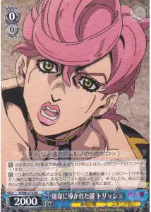 Weiss Schwarz JJ/S66-073 Trish Key Destined to be Led RR JoJo's Bizarre Adventure