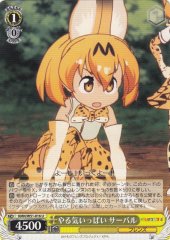Weiss Schwarz KMN/W51-016 Serval Eager to Do This U Kemono Friends