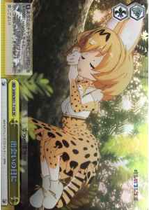 Weiss Schwarz KMN/W51-T10S On the Day They Met SR Kemono Friends