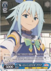 Weiss Schwarz KS/W49-084 Her Style Adding Fuel to the Fire Aqua U KONOSUBA -God's blessing on this wonderful world!