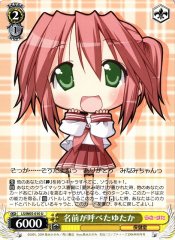Weiss Schwarz LS/W05-010 Yutaka Finally Said Her Name U Lucky Star
