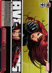 Weiss Schwarz MAR/S89-069R Top Tier Agent Black Widow RRR MARVEL