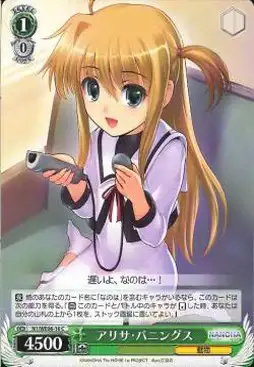 Weiss Schwarz N1/WE06-16 Alisa Bannings C Magical Girl Lyrical Nanoha