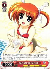 Weiss Schwarz NTA/WE48-31 Nanoha Summer Memories N Magical Girl Lyrical Nanoha