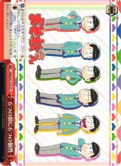 Weiss Schwarz OMS/S41-T24 Six Faces Six Different Personalities TD Mr. Osomatsu