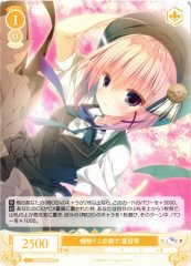 Weiss Schwarz OS06/R06-009 Shizuku Natsume In This Forest Where Sakura Bloom R Weiss Schwarz Rose