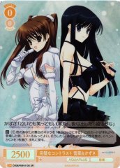 Weiss Schwarz OS08/R08-010S Setsuna and Kazusa Perfect Contrast SR Weiss Schwarz Rose