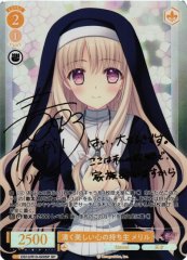 Weiss Schwarz OS10/R10-020SP Meryl Pure and Beautiful Heart SP Weiss Schwarz Rose [SIGNED]