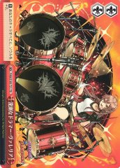 Weiss Schwarz PAD/S105-T21 Vivacious Drummer Valeria TD Puzzle & Dragons