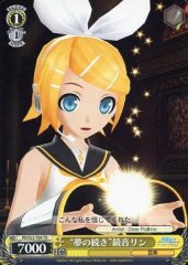 Weiss Schwarz PD/S22-T04 Continuation of Dream Kagamine Rin TD Hatsune Miku -Project DIVA-