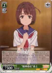 Weiss Schwarz RG/W13-026 Telepathy Haruue RR A Certain Scientific Railgun