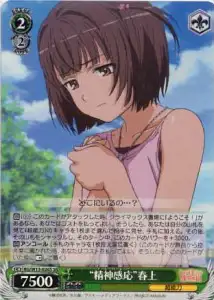 Weiss Schwarz RG/W13-026S Harukami Telepath SR A Certain Scientific Railgun