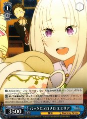 Weiss Schwarz RZ/S68-074 Emilia Falling Down Drunk with Puck U Re:ZERO -Starting Life in Another World-