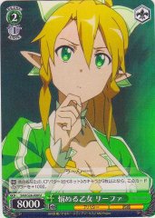 Weiss Schwarz SAO/S26-030 Leafa Troubled Maiden U Sword Art Online